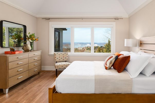 Bedroom, Interior, Water, Wood Texture Flooring