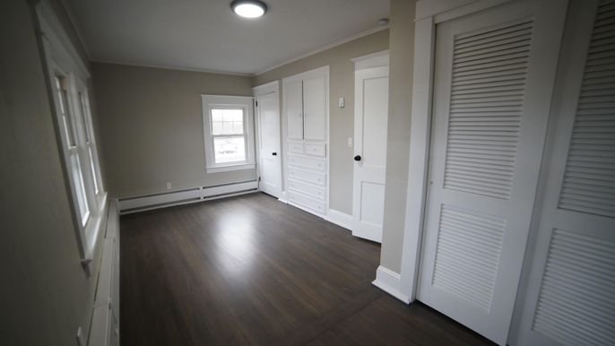 Empty room, Interior, Wood Texture Flooring