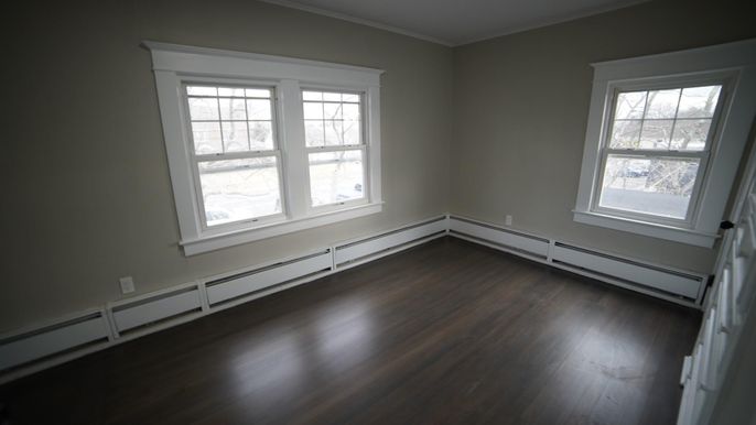 Empty room, Interior, Wood Texture Flooring