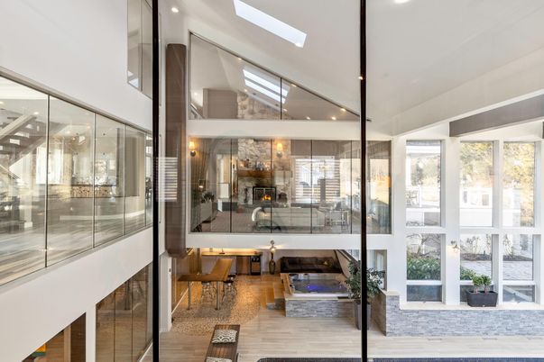 Fireplace, Interior, Recessed Lighting