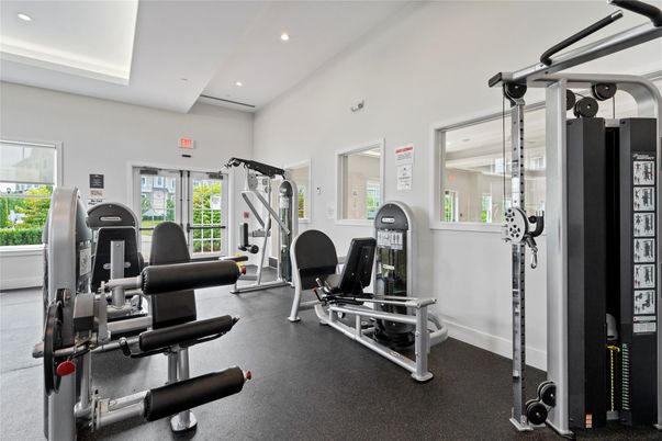 Fitness Equipment, Gym, Interior, Recessed Lighting