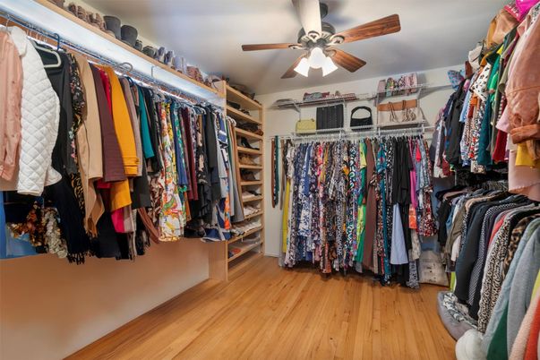 Interior, Walk-in Closets, Wood Texture Flooring