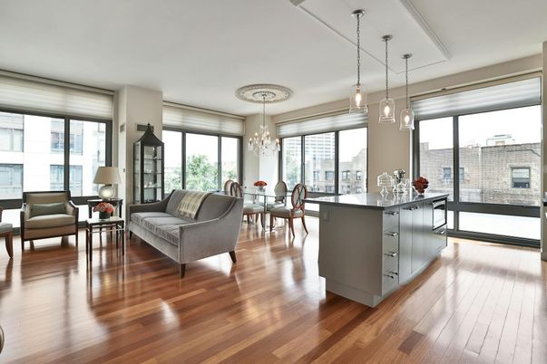 Chandelier, Dining room, Interior, Living room, Pendant Lights, Wood Texture Flooring