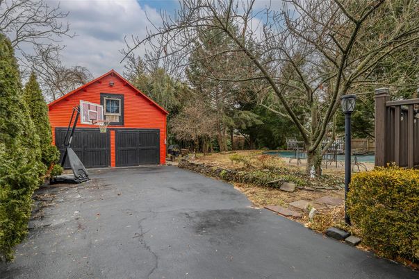 Backyard, Detached Garage, Exterior