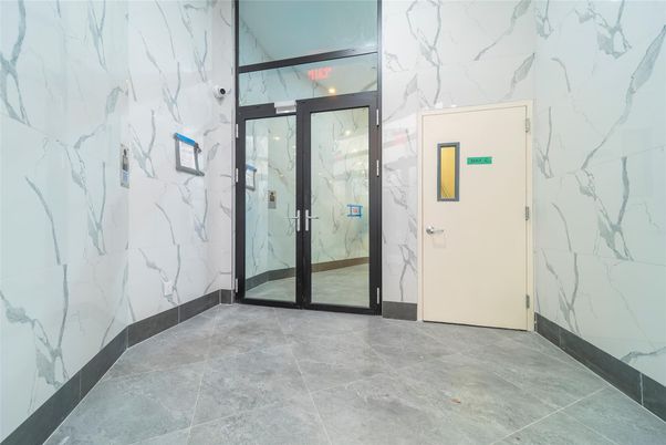 Bathroom, Glass Shower, Interior, Marble Walls, Recessed Lighting