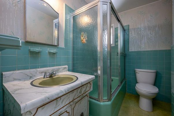Bathroom, Glass Shower, Interior