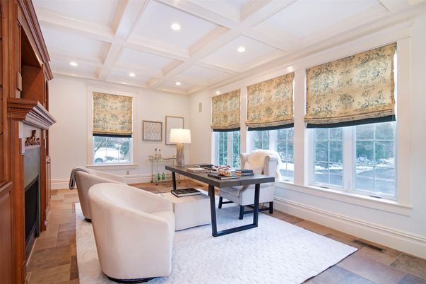 Home Office, Interior, Recessed Lighting