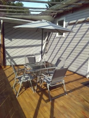 Exterior, Wood Texture Flooring