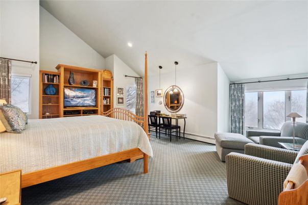 Bedroom, Interior, Pendant Lights, Recessed Lighting