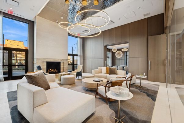 Fireplace, Interior, Living room, Pendant Lights, Recessed Lighting