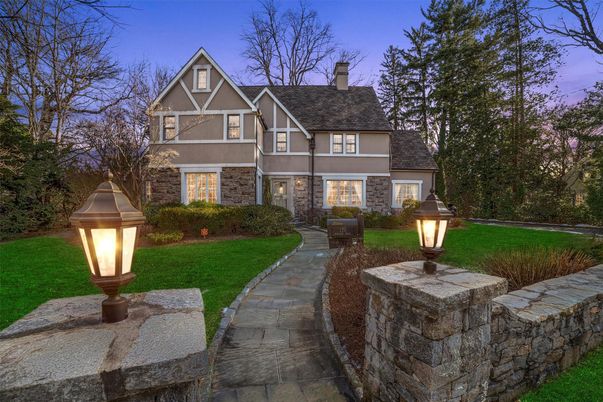 Backyard, Exterior, Facade, Brick Facade, Tudor Revival