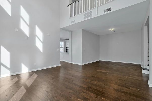 Empty room, Interior, Wood Texture Flooring
