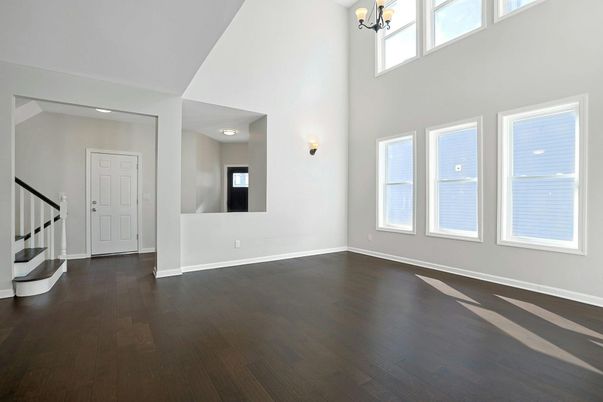 Empty room, Interior, Wood Texture Flooring