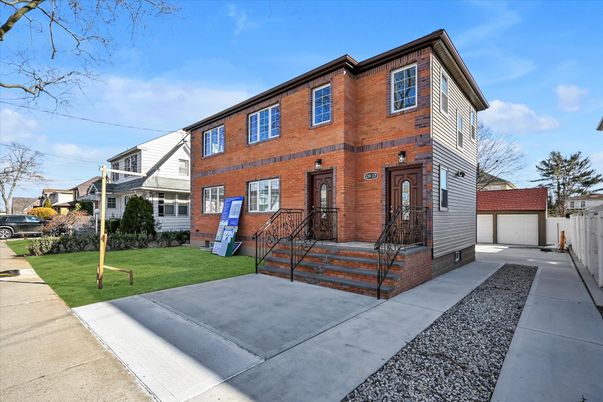 Detached Garage, Exterior, Facade, Brick Facade, Rowhouse