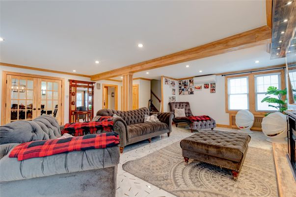 Interior, Living room, Marble, Recessed Lighting