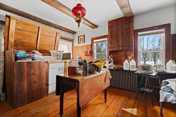 Interior, Wooden Beams, Wood Texture Flooring