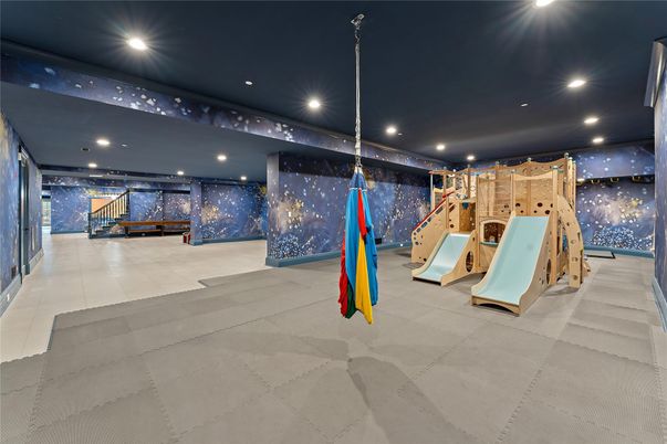 Interior, Playground, Recessed Lighting