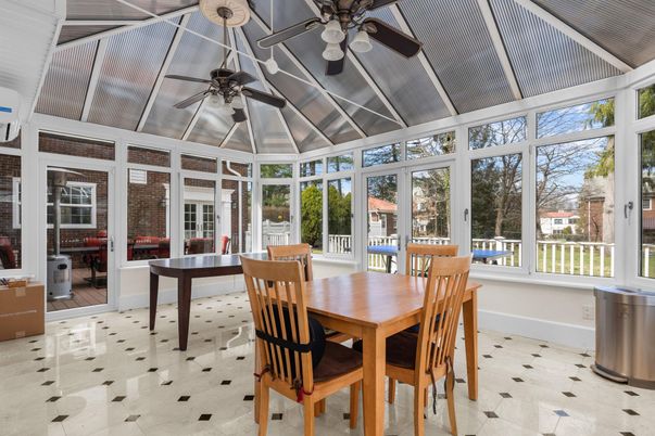 Dining room, Interior, Sun Room