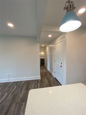 Interior, Recessed Lighting, Wood Texture Flooring
