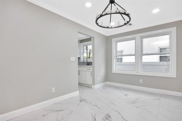 Empty room, Interior, Marble, Pendant Lights, Recessed Lighting
