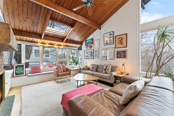 Interior, Living room, Wooden Beams, Wooden Ceilings, Wood Texture Flooring