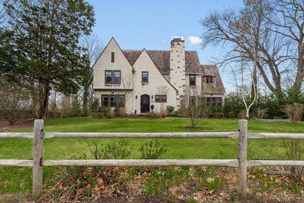 Backyard, Exterior, Facade, Tudor Revival