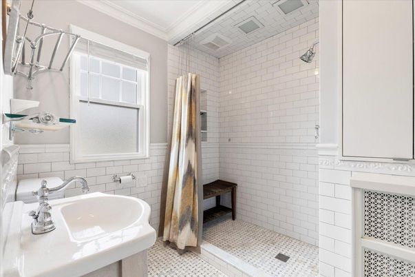 Bathroom, Interior, Stone Walls