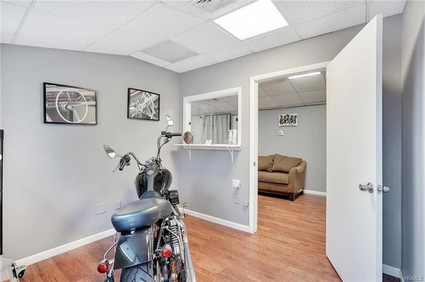 Fitness Equipment, Interior, Wood Texture Flooring