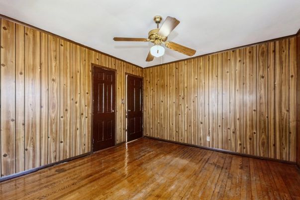 Empty room, Interior, Wood Texture Flooring, Wooden Walls