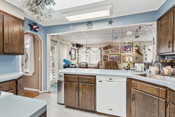 Dining room, Interior, Kitchen
