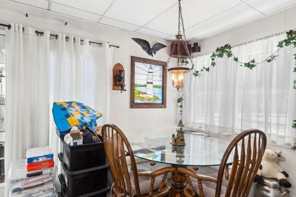 Dining room, Interior, Pendant Lights