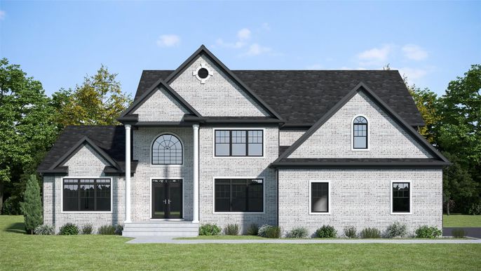 Exterior, Facade, Brick Facade, Brick Traditional