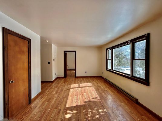 Empty room, Interior, Wood Texture Flooring