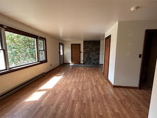 Empty room, Interior, Wood Texture Flooring