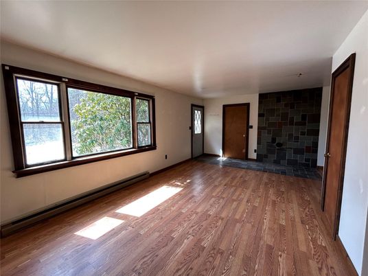Empty room, Interior, Wood Texture Flooring