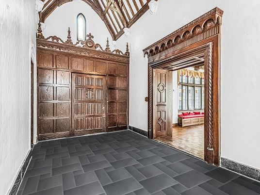 Interior, Wooden Beams