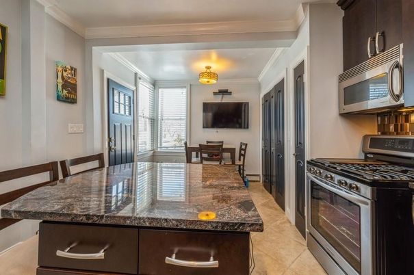 Dining room, Interior, Kitchen