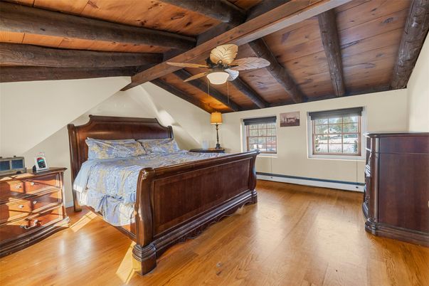 Bedroom, Interior, Wooden Beams, Wooden Ceilings, Wood Texture Flooring