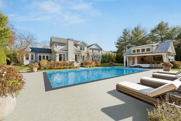 Exterior, Pool, Solar Panels