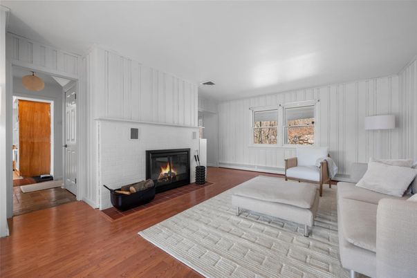 Fireplace, Interior, Living room, Wood Texture Flooring