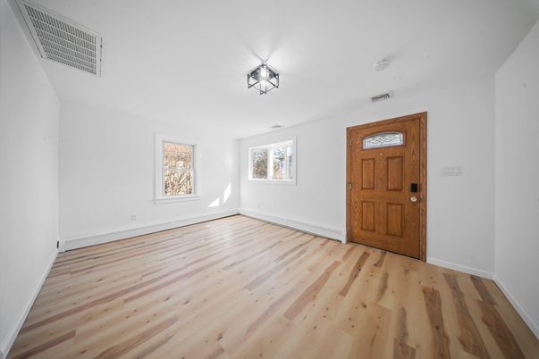 Empty room, Interior, Wood Texture Flooring