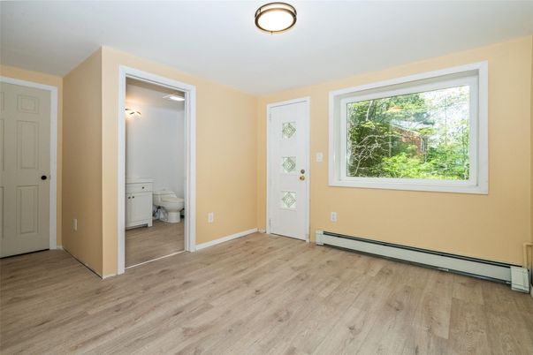 Bathroom, Empty room, Interior, Wood Texture Flooring