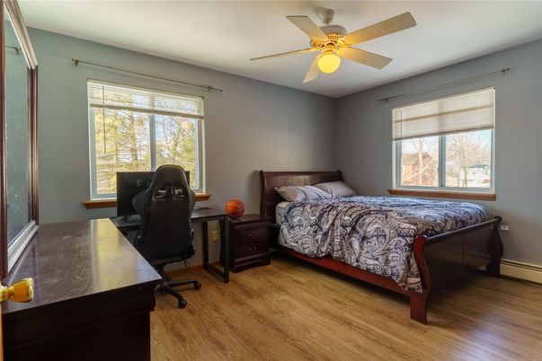 Bedroom, Home Office, Interior, Wood Texture Flooring