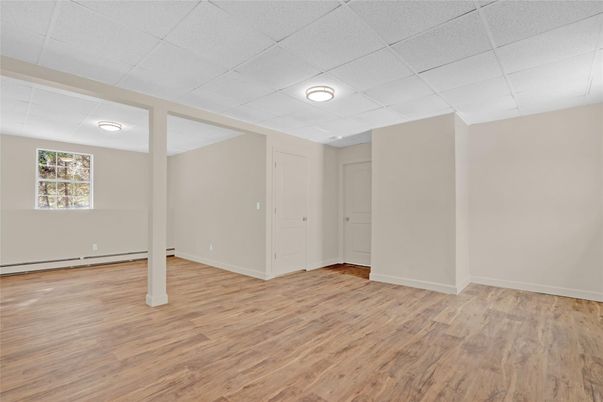 Empty room, Interior, Wood Texture Flooring