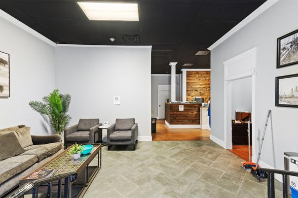 Interior, Living room, Recessed Lighting, Wooden Walls