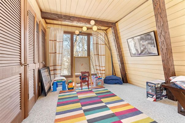 Interior, Wooden Beams