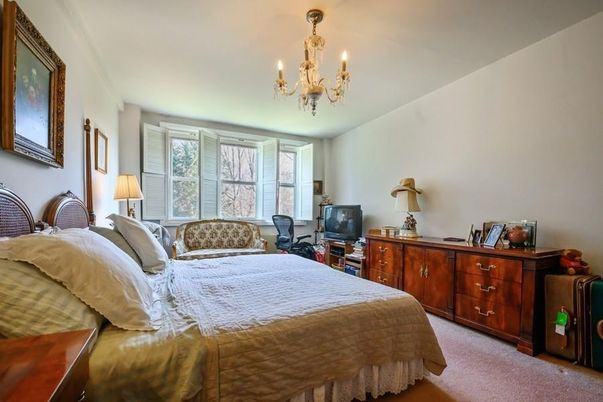 Bedroom, Chandelier, Interior