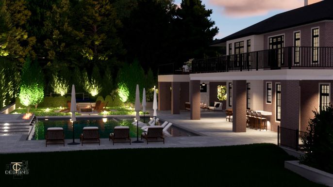 Backyard, Exterior