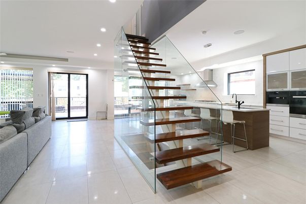 Interior, Kitchen, Pendant Lights, Recessed Lighting