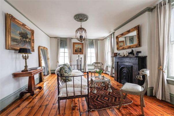 Fireplace, Interior, Living room, Wood Texture Flooring
